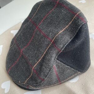Boston Scally Co. Black Ivy Plaid Flat Cap NEW